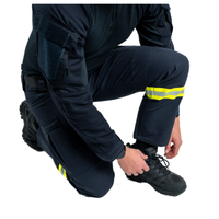 HPX Station ESO Pant FR Navy Hi-Vis Yellow