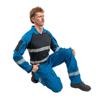 CPX Tactical Pants FR RIPSTOP Royal Blue Hi-Vis Silver