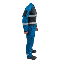 CPX Tactical Pants FR RIPSTOP Royal Blue Hi-Vis Silver
