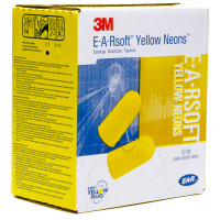 3M EAR | Regular Size Uncorded Earplugs in Polybag Class 4 SLC80 23dB, 200prs/ctn