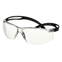 3M | SecureFit 500 Series Safety Glasses SF501AF-BLK, Black, Clear Anti-Fog/Anti- Scratch Lens,  SF501SGAF-BLK, SecureFit, SecureFit 500, Safety Glasses, Anti-fog, anti-scratch lens.