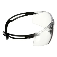 3M | SecureFit 500 Series Safety Glasses SF501AF-BLK, Black, Clear Anti-Fog/Anti- Scratch Lens,  SF501SGAF-BLK, SecureFit, SecureFit 500, Safety Glasses, Anti-fog, anti-scratch lens.