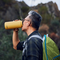 Kodiak | Cascade Bottle, Yellow, XKOBOT40YELLOW, INSULATED BOTTLE