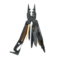 Leatherman | Mut, EOD Black W/ Green Molle Sheath, YL833119, Military Utility Tool
