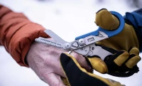 Leatherman | Raptor Rescue, Raspberry Rose W/ Utility Holster, YL833486, Glass breaker, strap cutter, rescue tool