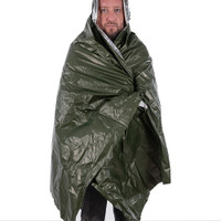 Casualty Blanket OD Green/Silver NSN: 7210-00-935-6666