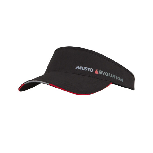 MUSTO Evolution Race Visor, One Size, Black