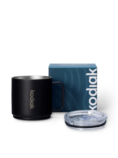 Kodiak 414 Mug Insulated w/Handle 14oz (414ml) w/Slide Lid, Travel Mug