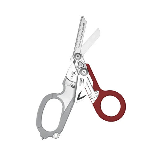 Leatherman | Raptor Rescue, Garnet W/ Utility Holster, YL833482, Glass breaker, strap cutter, rescue tool