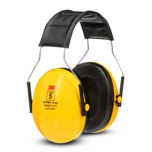 3M Peltor | Optime I Foldable Format Earmuff H510F, Yellow, Class 5 SLC80 28dB, Optime I, 3M, Peltor