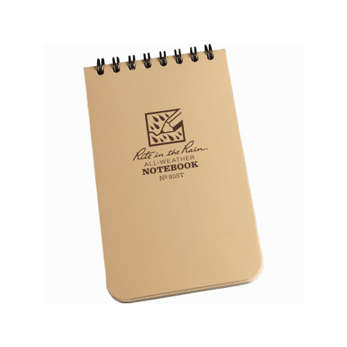 935T Tactical Pocket Notebook Tan