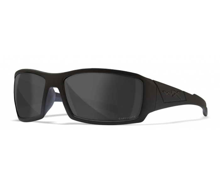 Wiley X Twisted | Captivate Polarised Grey Lens w/ Matte Black Frame