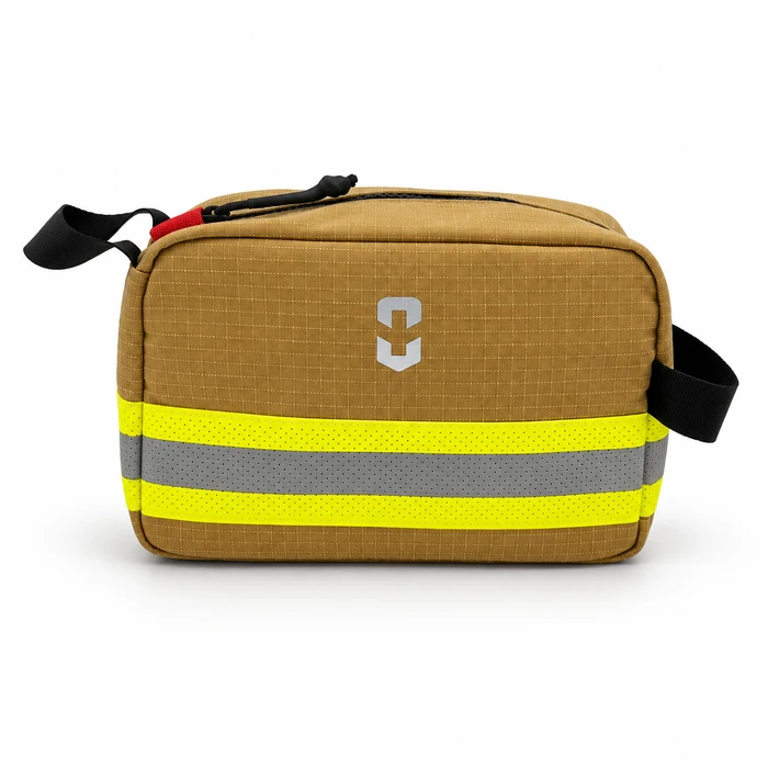 Firefighter Toiletry Bag, Tan