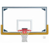 Gared 42 Inch X 72 Inch Competition Glass Backboard - Steel Frame