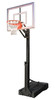 First Team OmniChamp Turbo Adjustable Portable Hoop - 54 Inch Tempered Glass