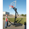 First Team OmniJam II Adjustable Portable Hoop - 48 Inch Acrylic