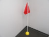 First Team Soccer Corner Flags with Weighted Base