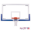 First Team FT235 42" x 72" Competition Glass Basketball Backboard