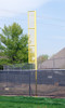 Stadium 20' Surface-Mount Steel Foul Pole - Pair