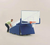 Bison T-Rex Americana Automatic Portable Basketball Hoop - 72 Inch Glass