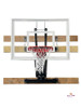 First Team VersiVector Turbo Wall-Mounted Basketball Hoop - 54 Inch Glass