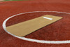 Portolite Long Spiked Softball Pitching Game Mat