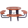 Quick Ship 46" Round Portable Picnic Table