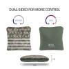 American Flag Camouflage Synergy Pro Cornhole Bags - Green