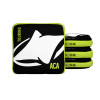White ACA Logo Synergy Edge Cornhole Bags - Black
