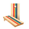 Retro Stripes Star Cornhole Boards