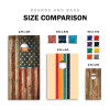 Retro Stripes Star Cornhole Boards
