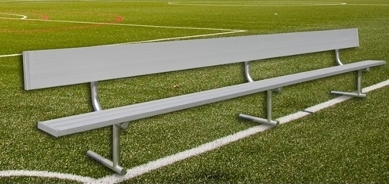 Aluminum Sport Benches with Backs