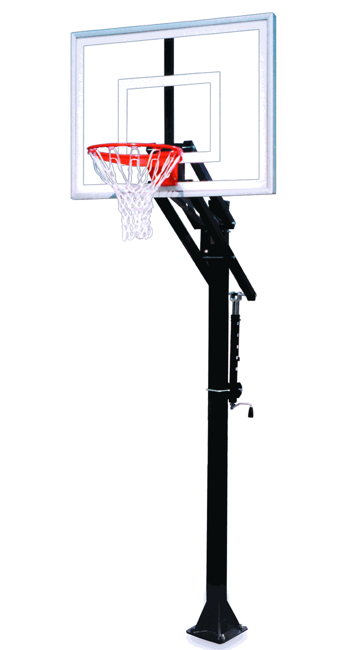 Home Inground Adjustable Basketball Hoops