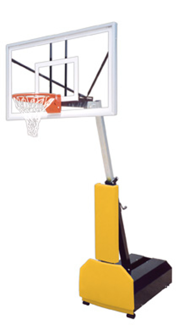 Extreme Series 60 In Ground Basketball Hoop - Glass Backboard