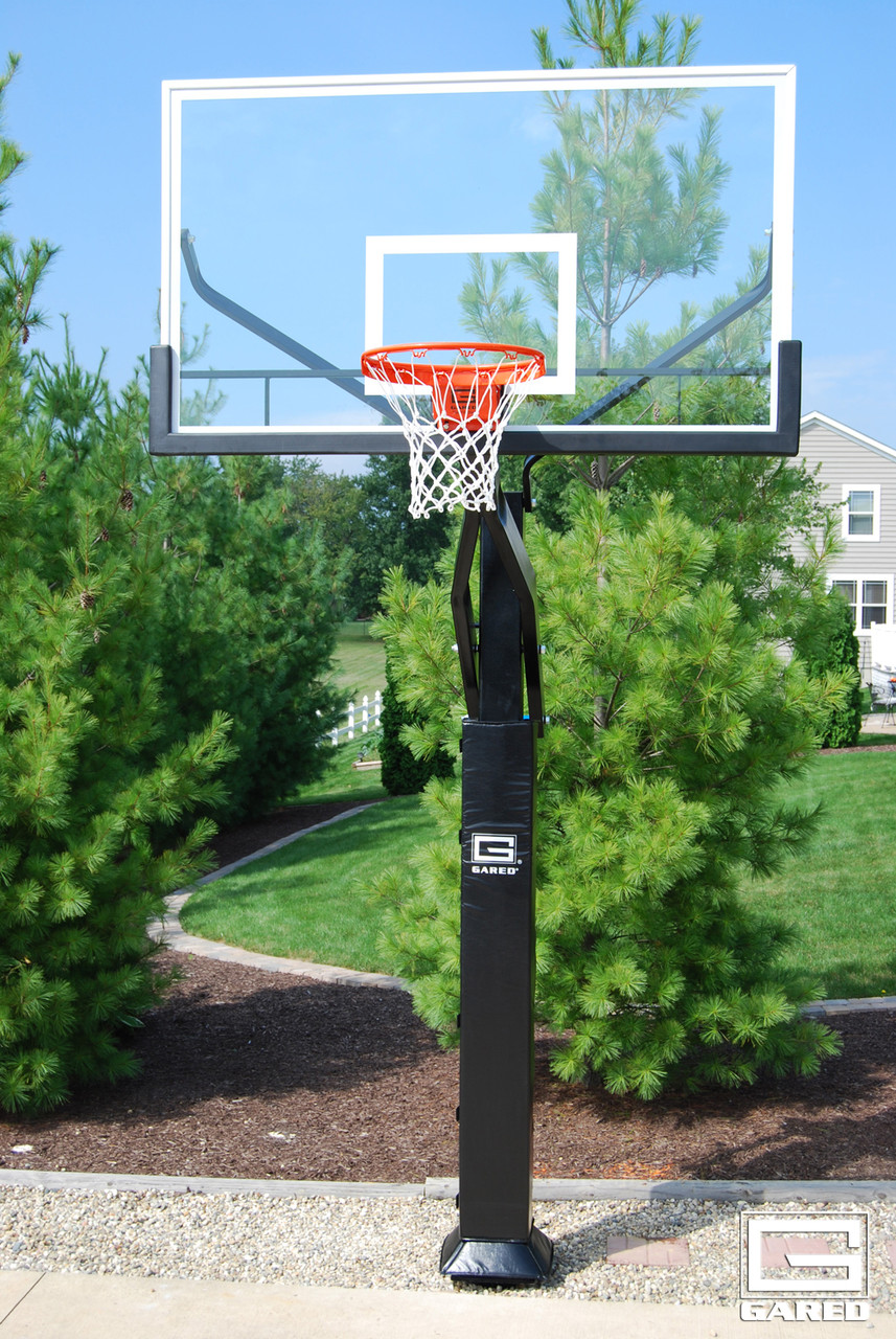 Gared Pro Jam Inground Adjustable Hoop