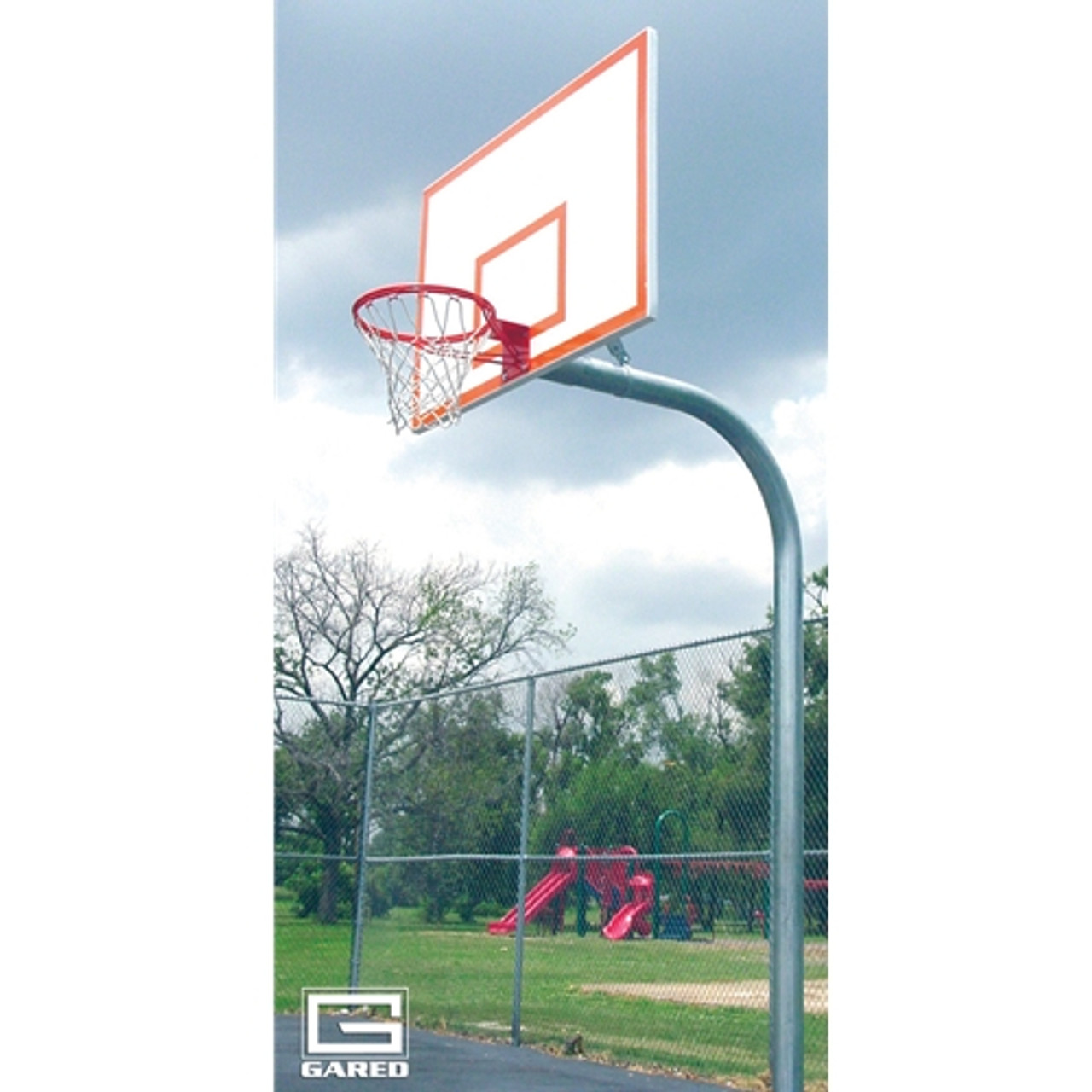 what is the standard basketball hoop size