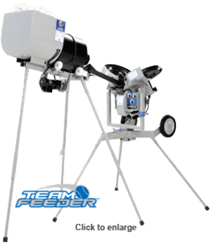 Pitching Machine Ball Feeder Hack Attack Achillion Sports