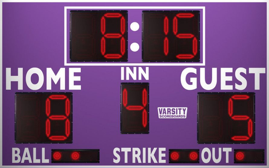 Portable and Electronic Baseball/Softball Scoreboards for Sale