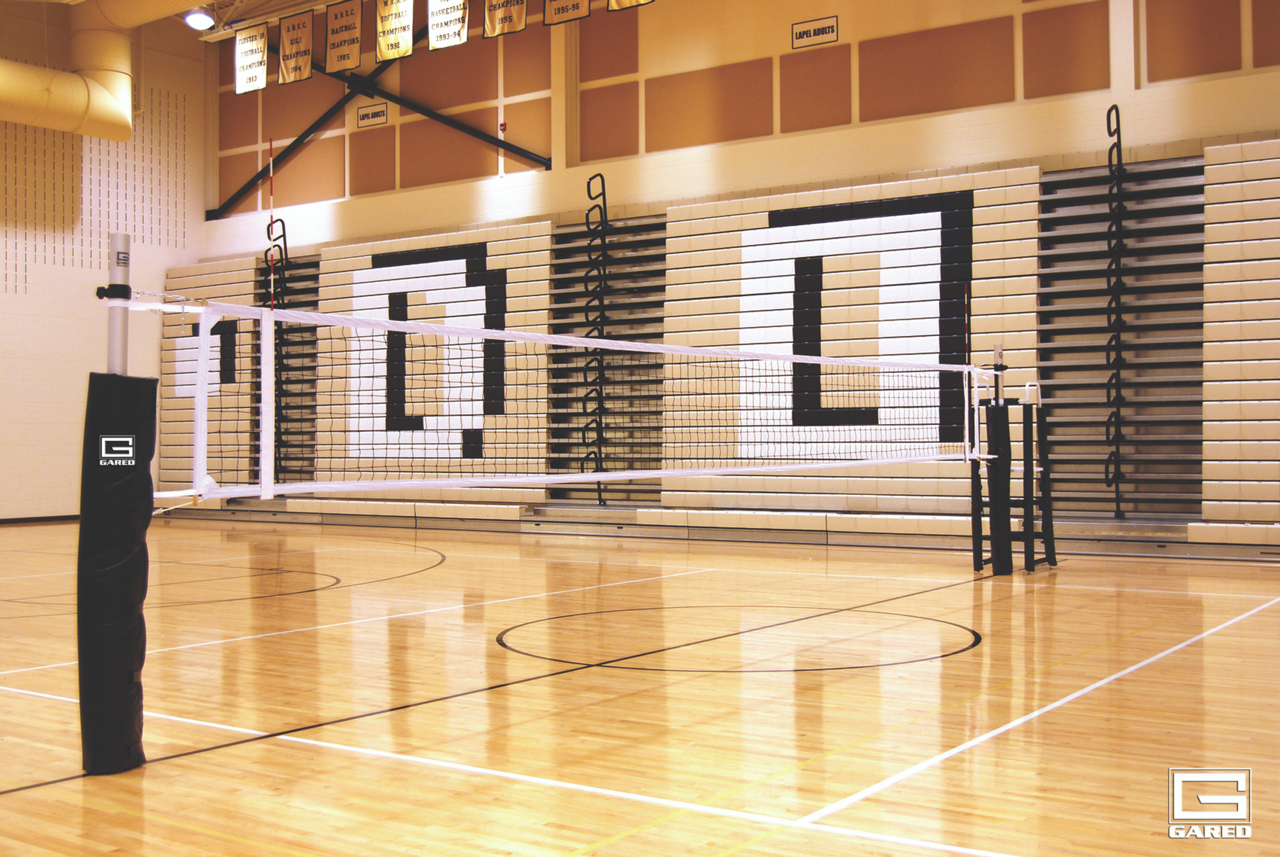 Gared Rallyline Scholastic Volleyball System AchillionSports
