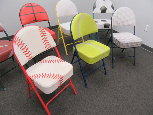 SuperStar Attitude Custom Padded Folding Chair - Minimum of 10 Chairs SuperStar Attitude Custom Padded Folding Chair - Minimum of 10 Chairs
