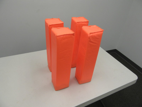 First Team Orange Weighted Football End-Zone Markers