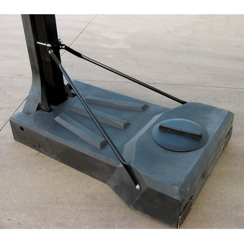 First Team OmniJam Select Adjustable Portable Hoop - 60 Inch Acrylic