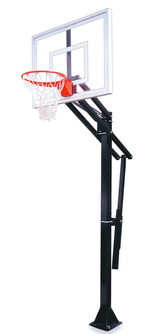 First Team Slam II Inground Basketball Hoop - 48 Inch Acrylic