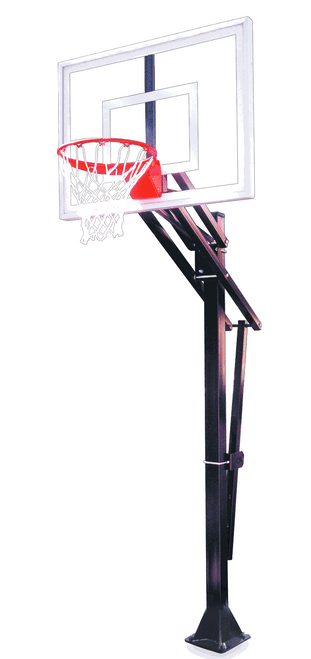 First Team Slam III Inground Basketball Hoop - 54 Inch Acrylic