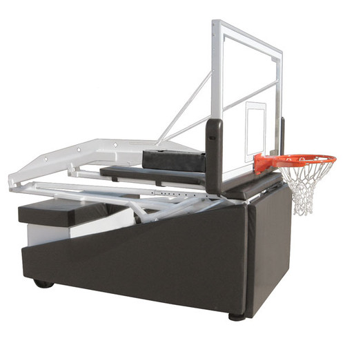 First Team Tempest Triumph Portable Basketball Hoop - 72 Inch Glass