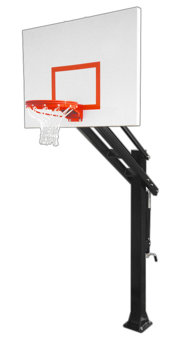 First Team Titan Impervia Inground Adjustable Hoop - 60 Inch Aluminum