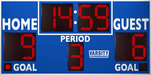 Varsity 3430 8' Soccer Electronic Scoreboard