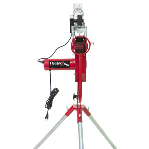 Heater Pro Fastball & Curveball Pitching Machine - Auto Feeder