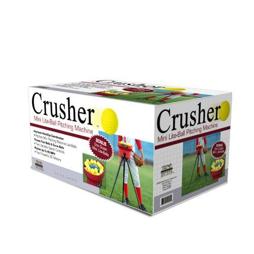 Crusher Fastball and Curveball Mini Ball Pitching Machine - OUT OF STOCK
