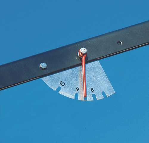 Bison Hang Time 6" Adjustable Basketball Hoop - 60 Inch Glass